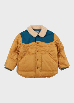 Дитяча куртка Stella McCartney з хутряним оздобленням, фото